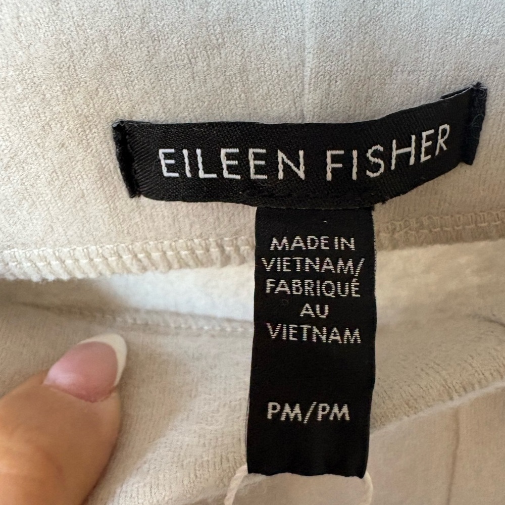 NWT EILEEN FISHER 100% Wool Jersey Wide Leg Pant - Picture 6 of 12